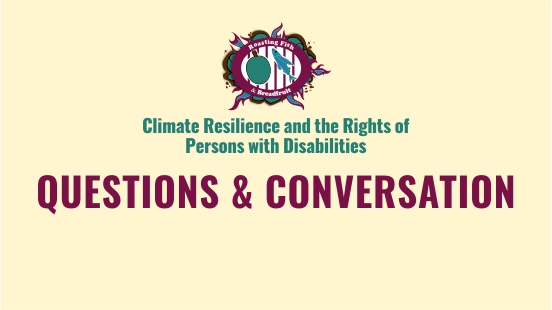 Questions & Conversation